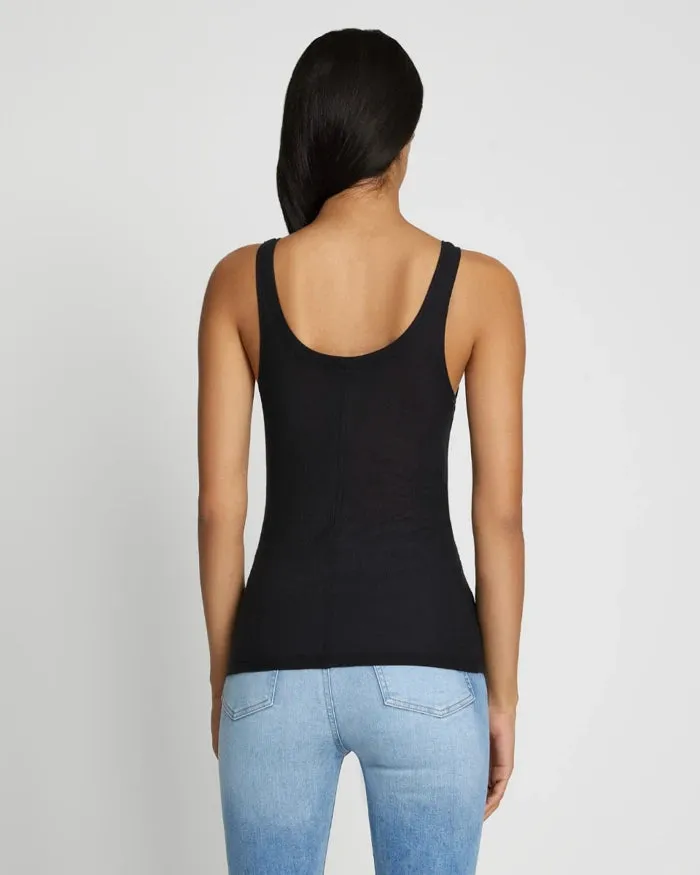 Basic Scoop Tank in Jet Set