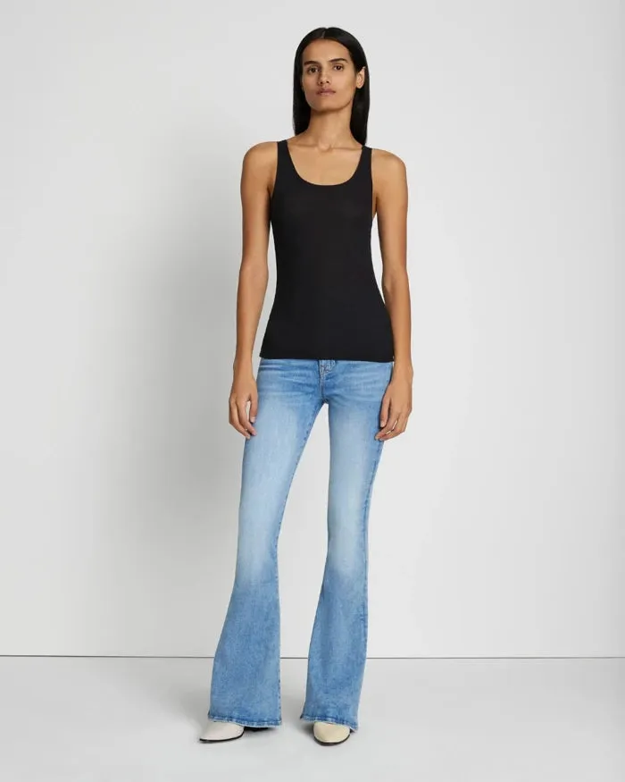 Basic Scoop Tank in Jet Set