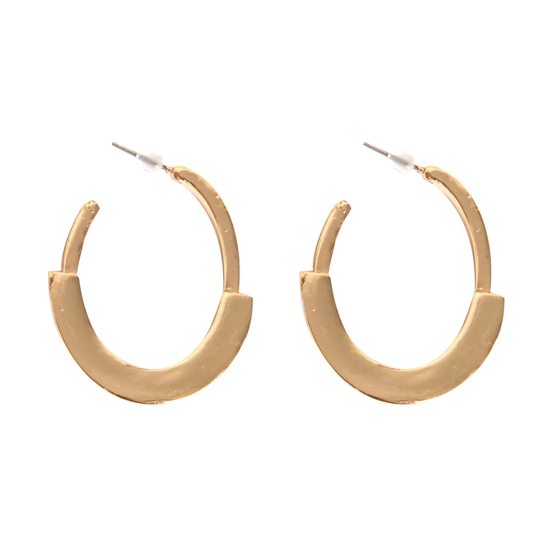 CHUNKY STATEMENT SMALL HOOP EARRINGS