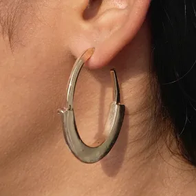 CHUNKY STATEMENT SMALL HOOP EARRINGS