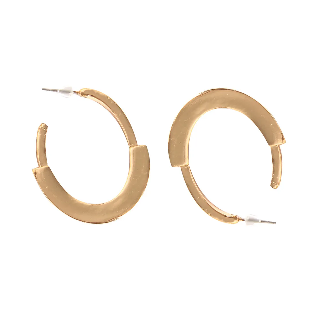 CHUNKY STATEMENT SMALL HOOP EARRINGS