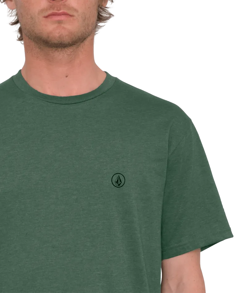 Circle Blanks T-Shirt in Fir Green