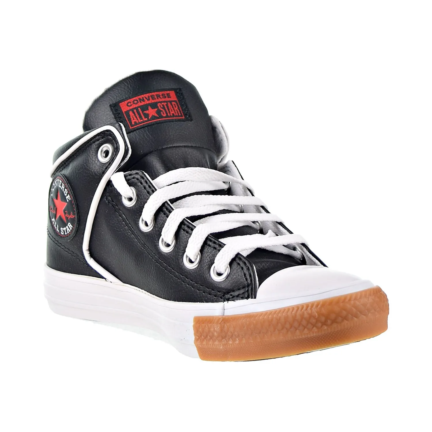 Converse Chuck Taylor All Star Street Men's Shoes Black-University Red