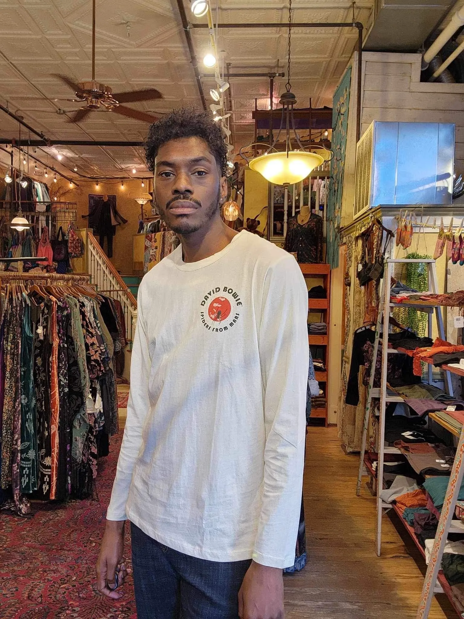 David Bowie Spiders From Mars Long Sleeve