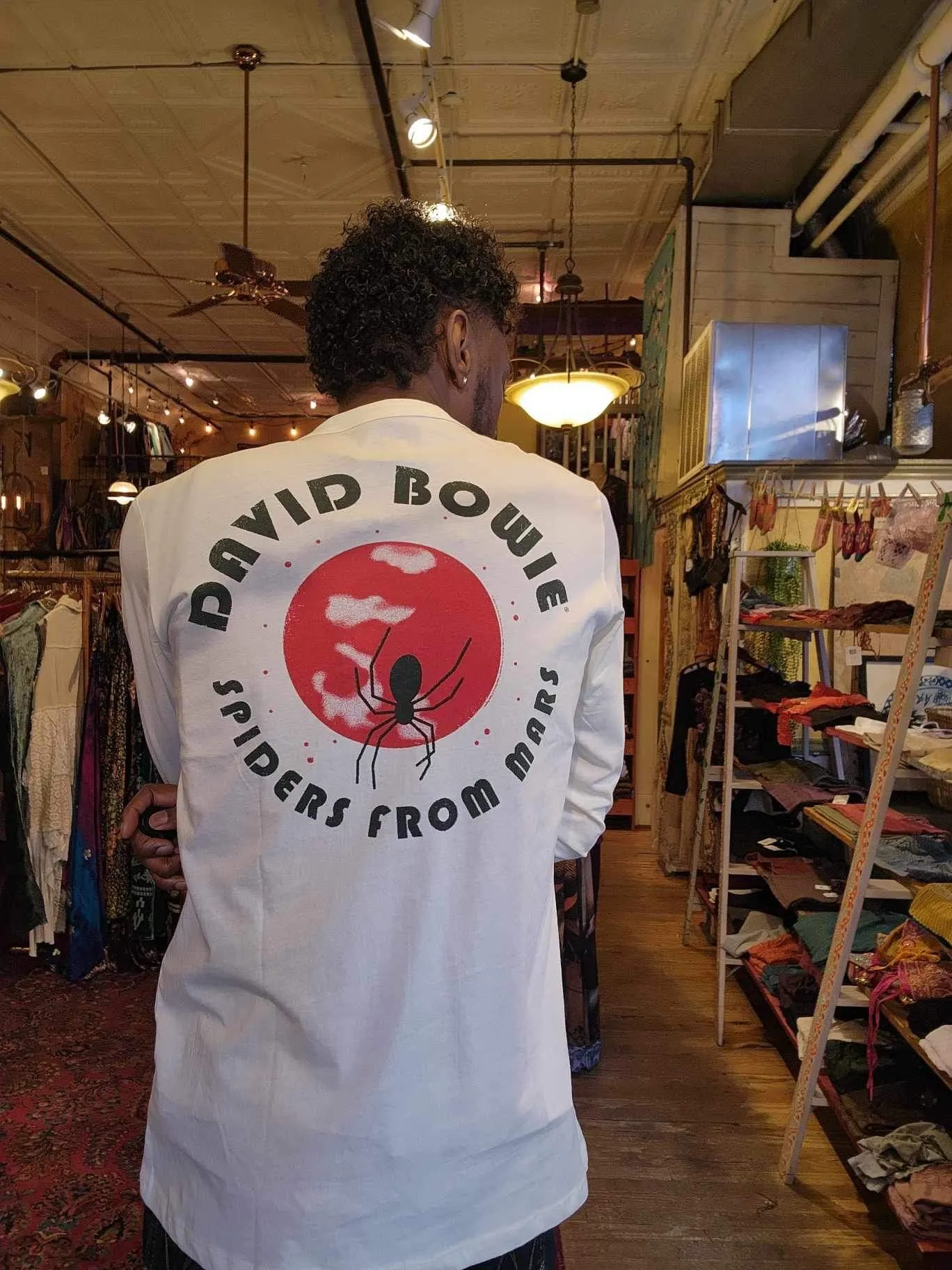 David Bowie Spiders From Mars Long Sleeve