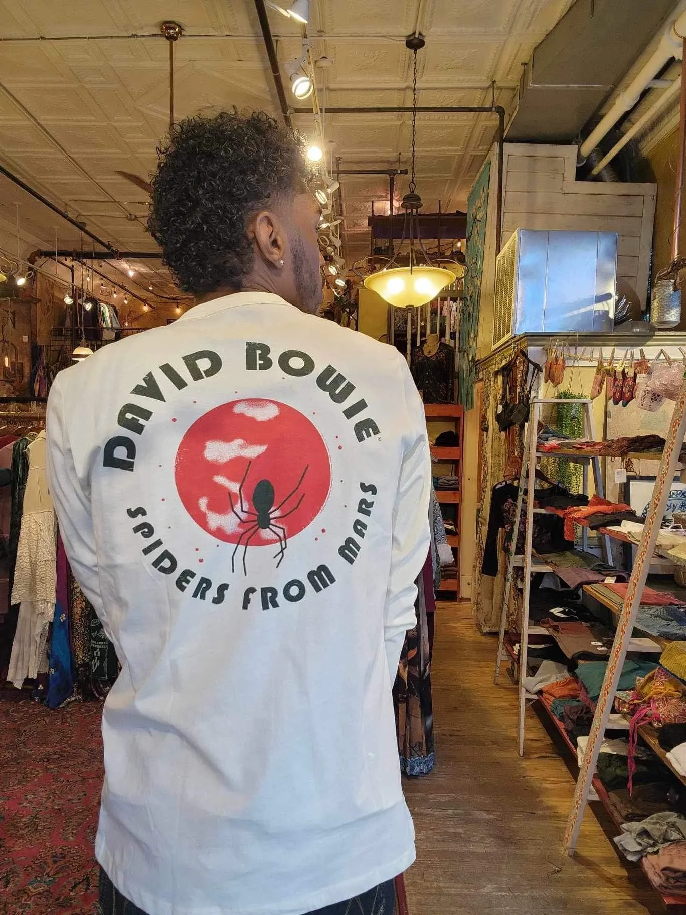David Bowie Spiders From Mars Long Sleeve