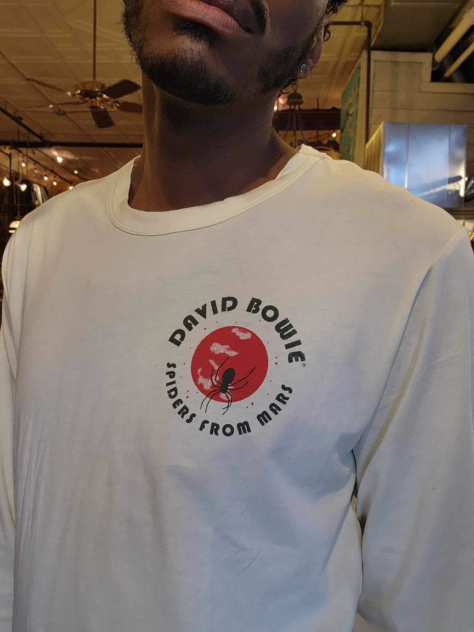 David Bowie Spiders From Mars Long Sleeve