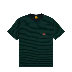 Dime Striped Pocket T-Shirt Green