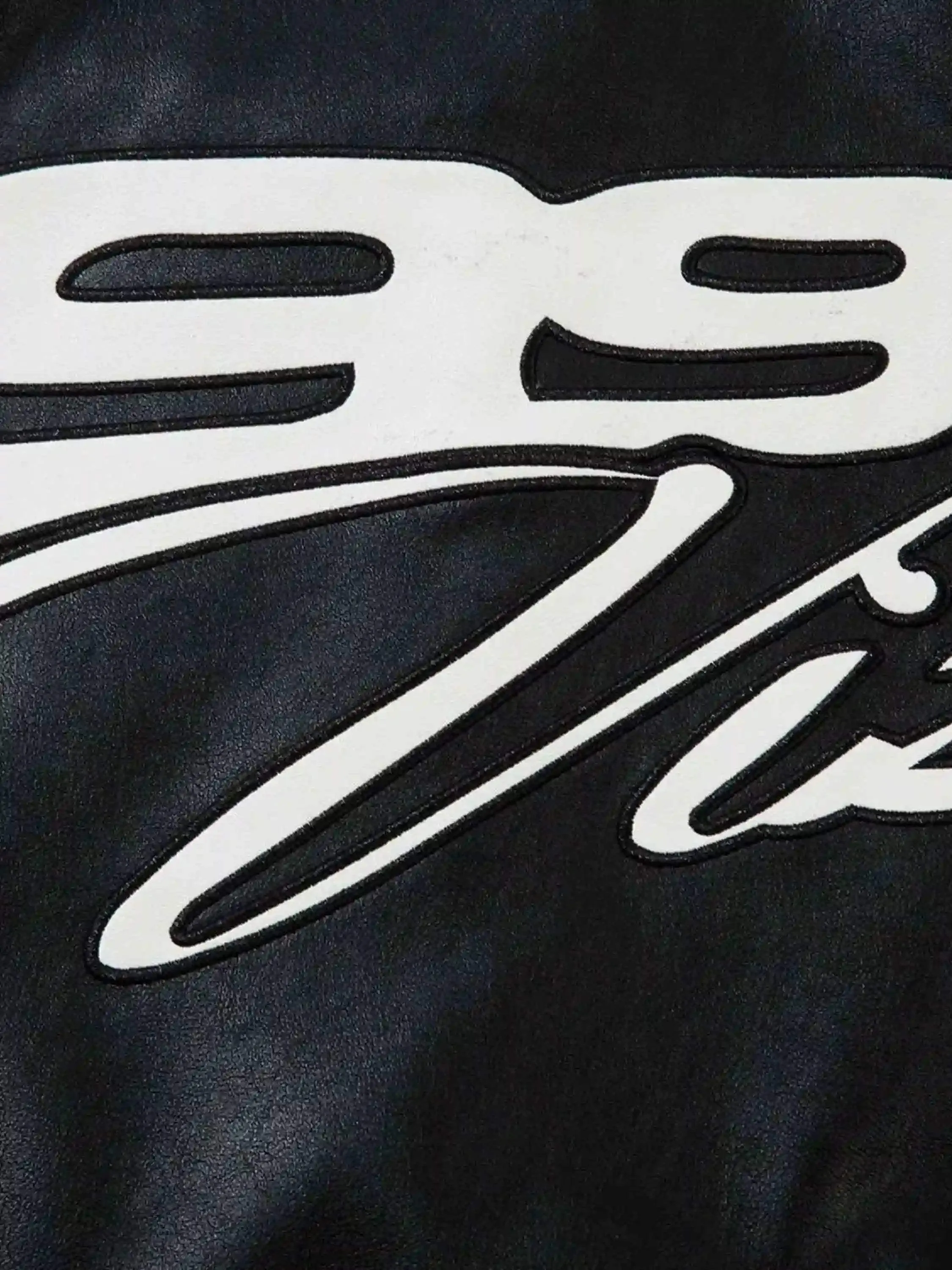 Disguisen Hip-Hop Street Style Stitching Pu Motorcycle Jacket