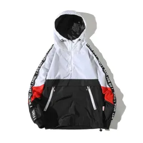 Fashion Tracksuit Coat Men Hip Hop Streetwear