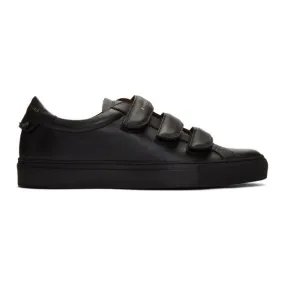 Givenchy Black Urban Street Straps Sneakers