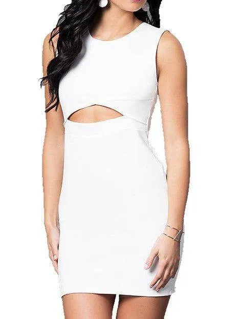Juniors Peekaboo Dress