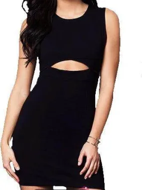 Juniors Peekaboo Dress