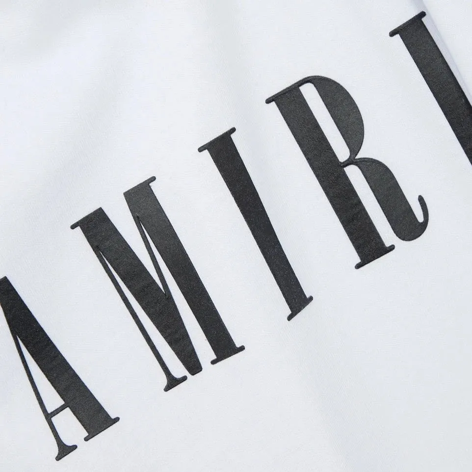 Kids Amiri White Logo T-Shirt