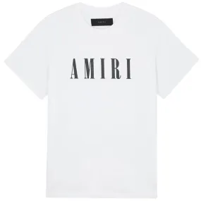 Kids Amiri White Logo T-Shirt