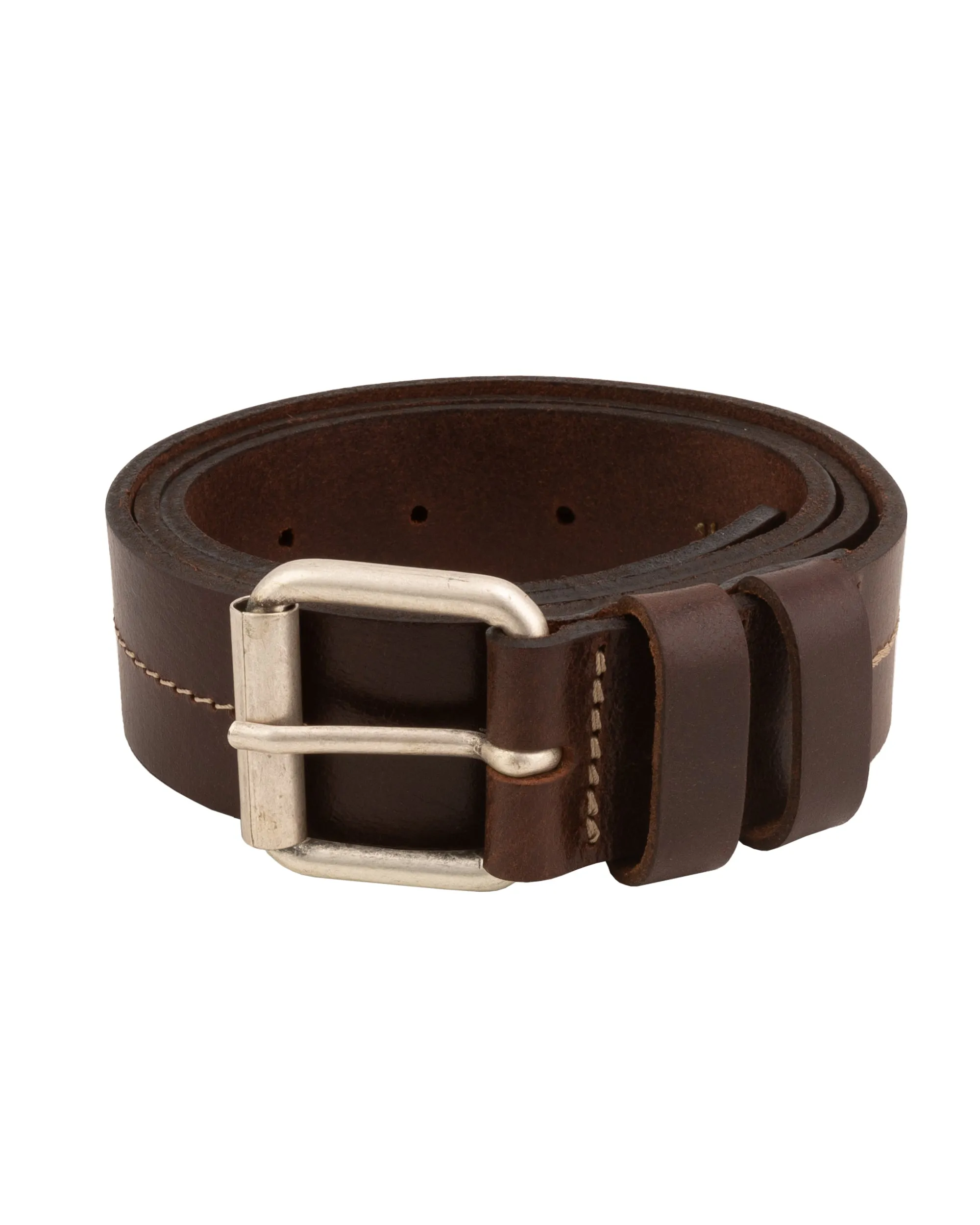 Lars | Center Stitch Leather Belt