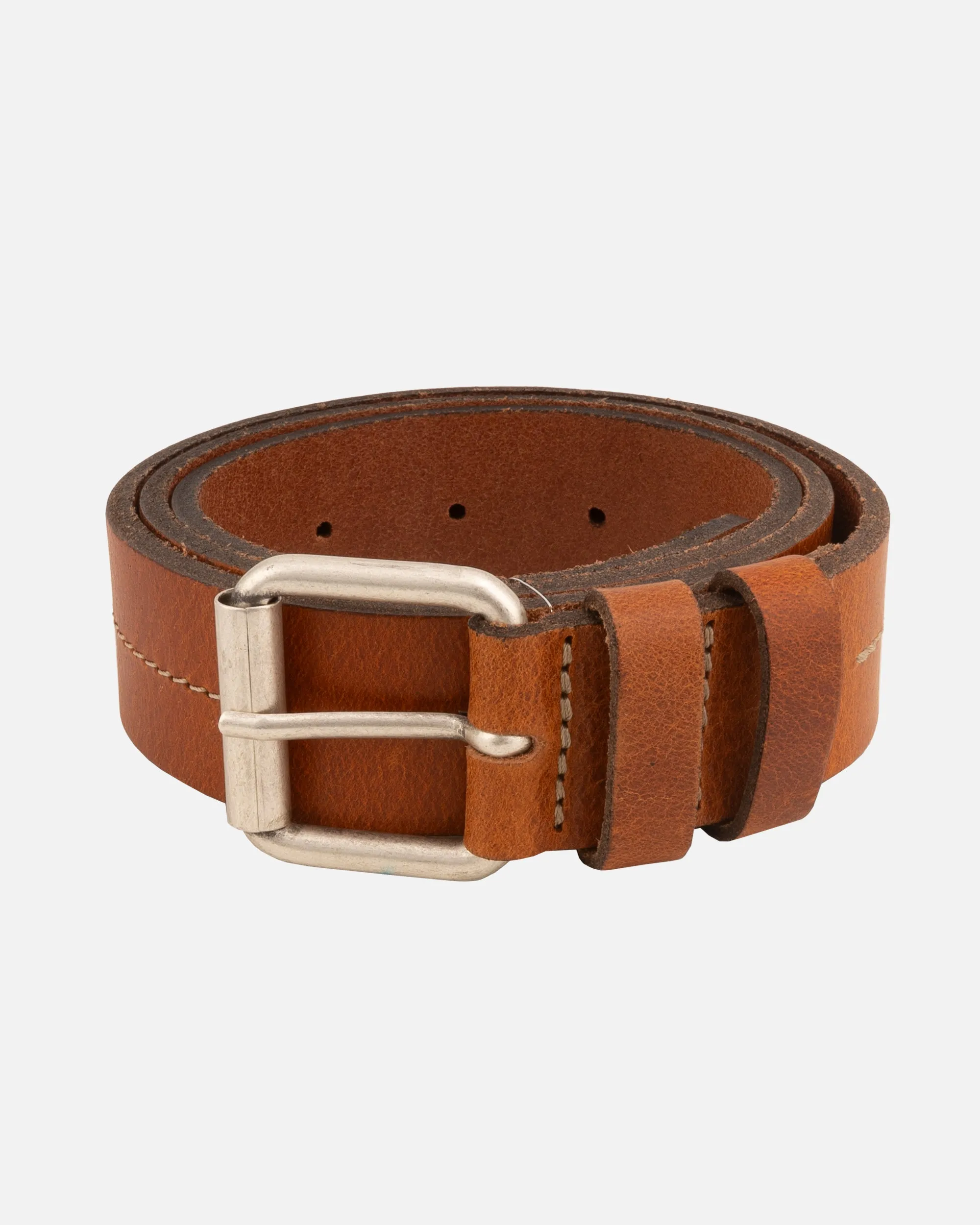 Lars | Center Stitch Leather Belt