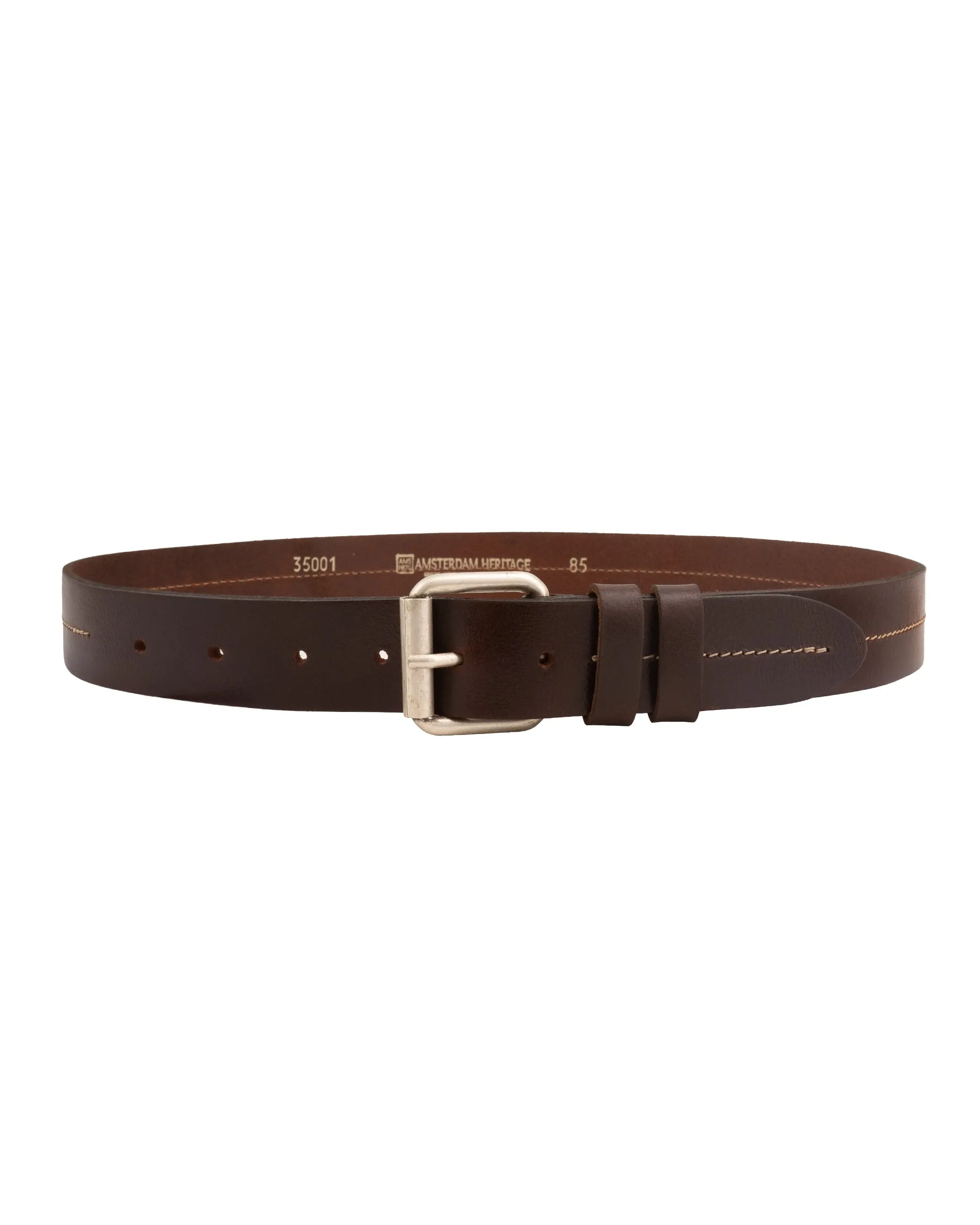 Lars | Center Stitch Leather Belt