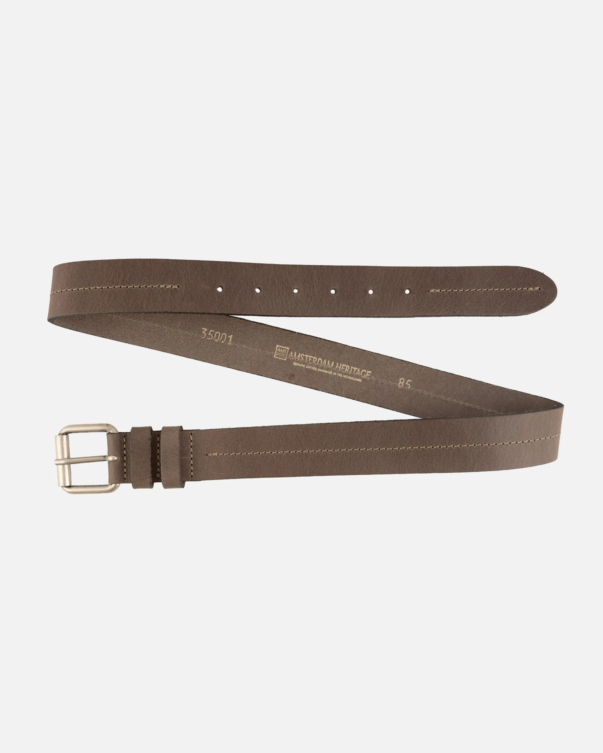 Lars | Center Stitch Leather Belt