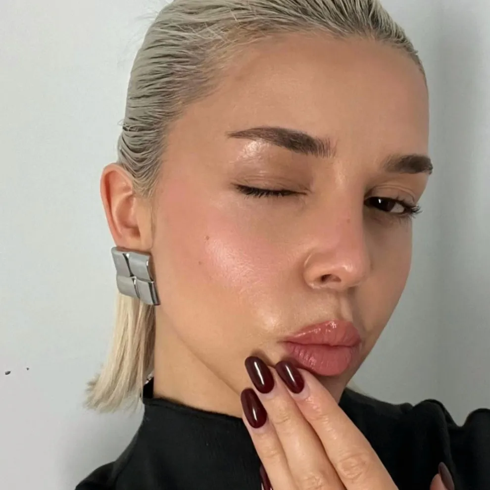 Laurent Oversized Square Statement Earrings