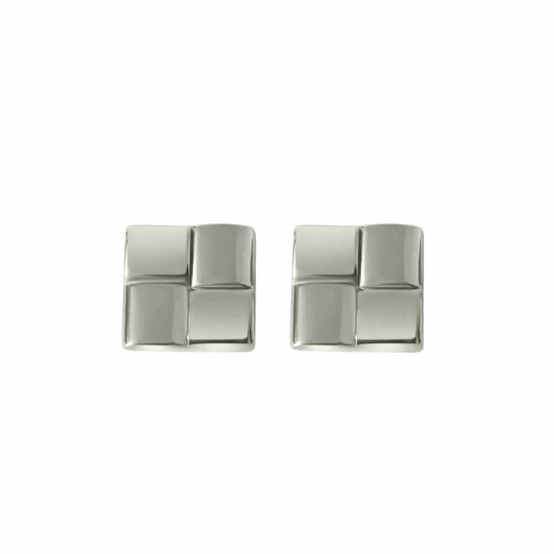 Laurent Oversized Square Statement Earrings