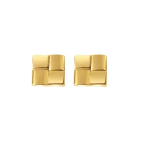 Laurent Oversized Square Statement Earrings