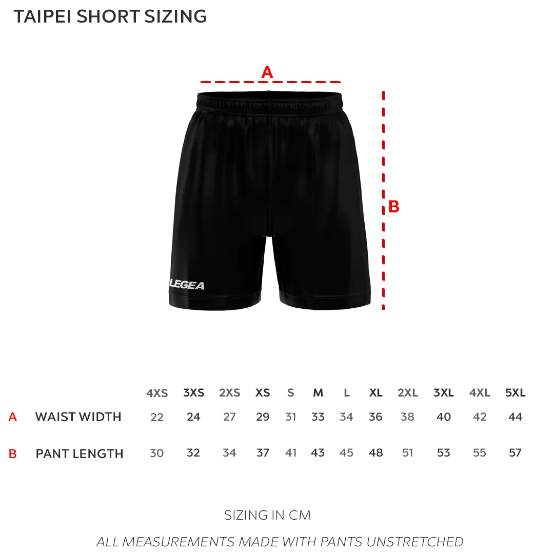 Legea Taipei Shorts Black