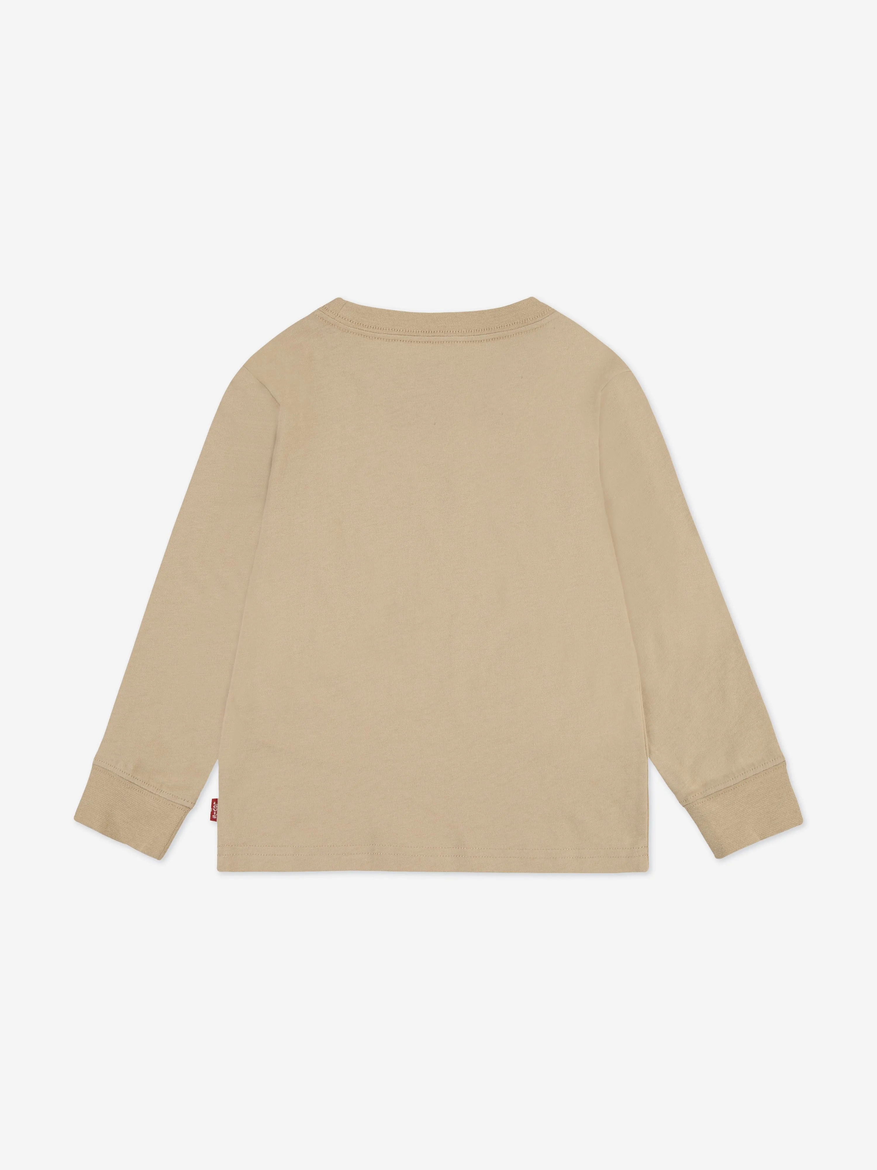 Levi's Baby Boys Long Sleeve T-Shirt in Beige
