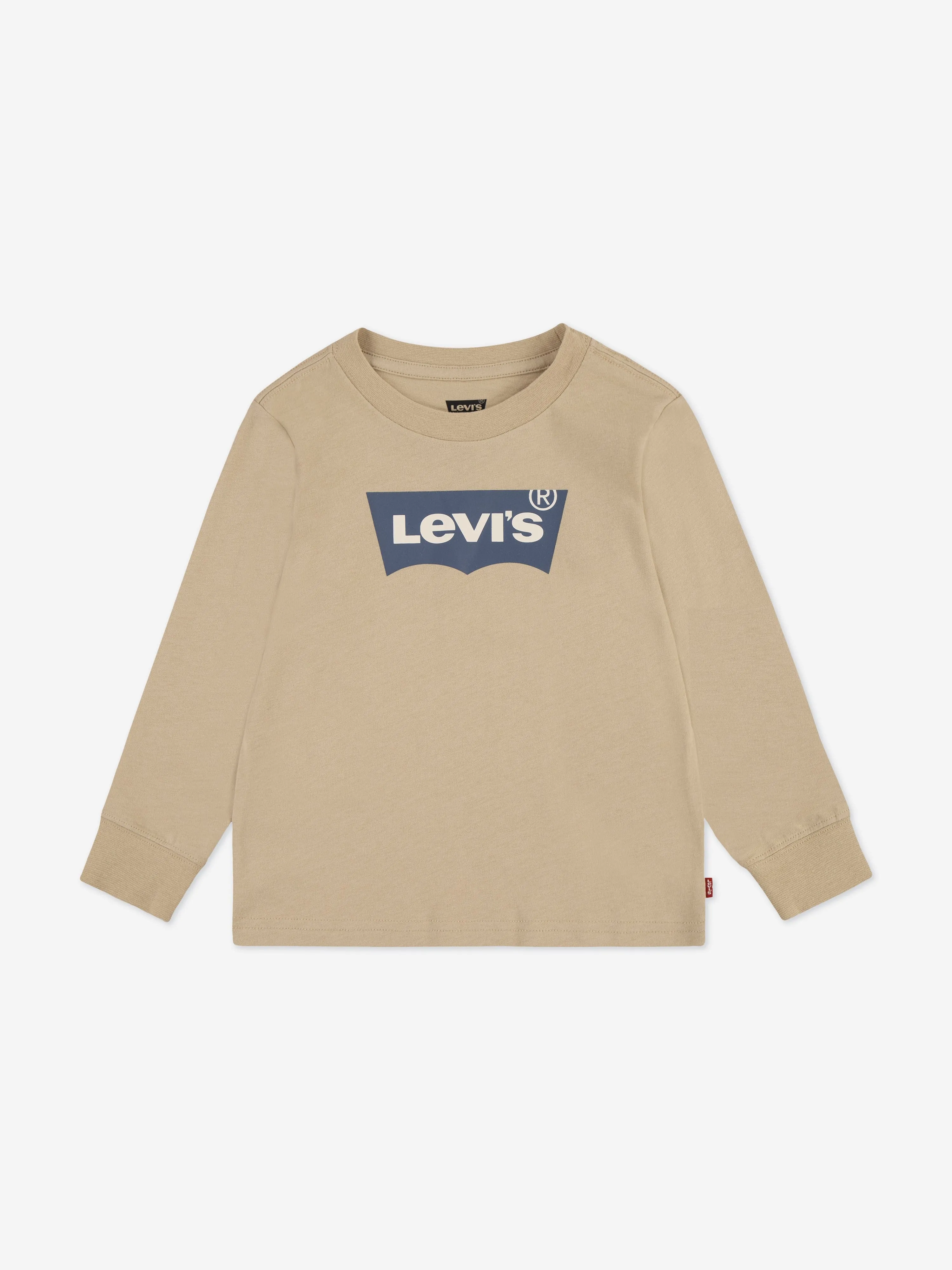 Levi's Baby Boys Long Sleeve T-Shirt in Beige