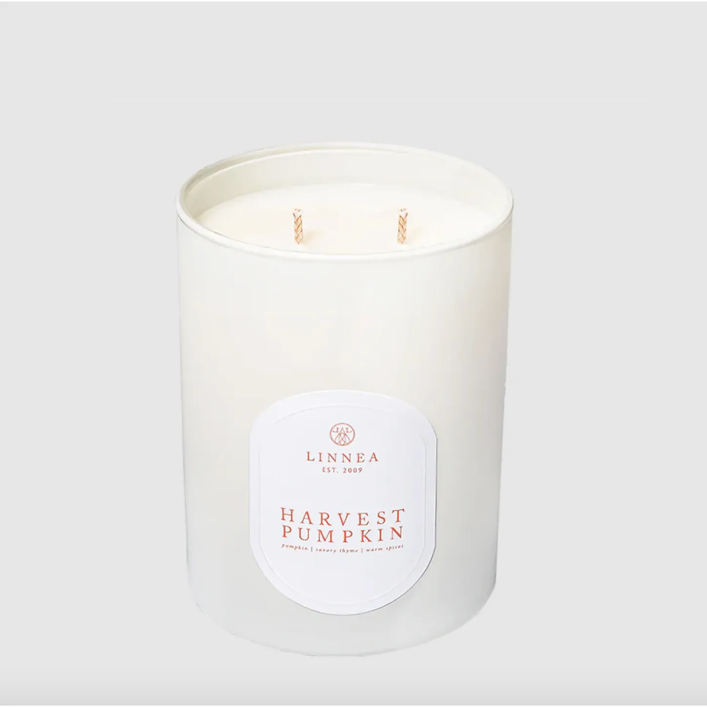 Linnea's Lights Harvest Pumpkin 2-wick