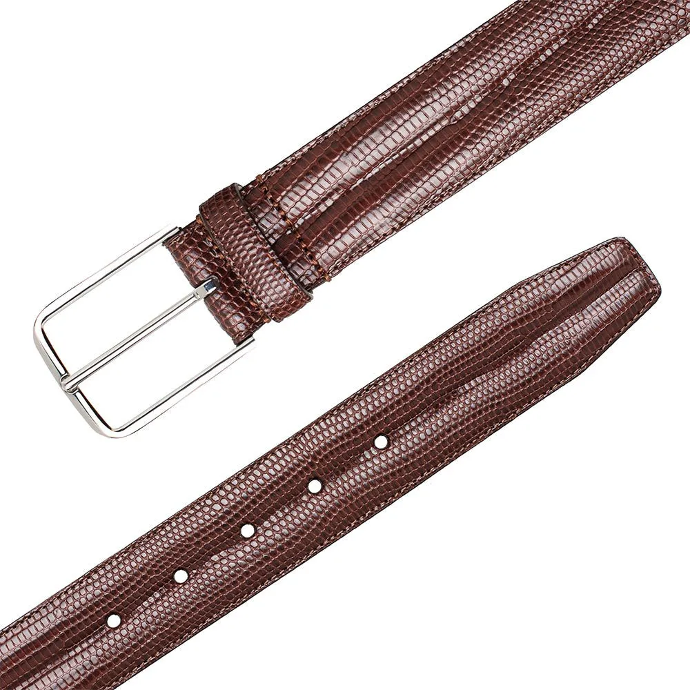 Mezlan AO11530 Sport Classic Exotic Lizard Skin Men's Belt (MZB1244)