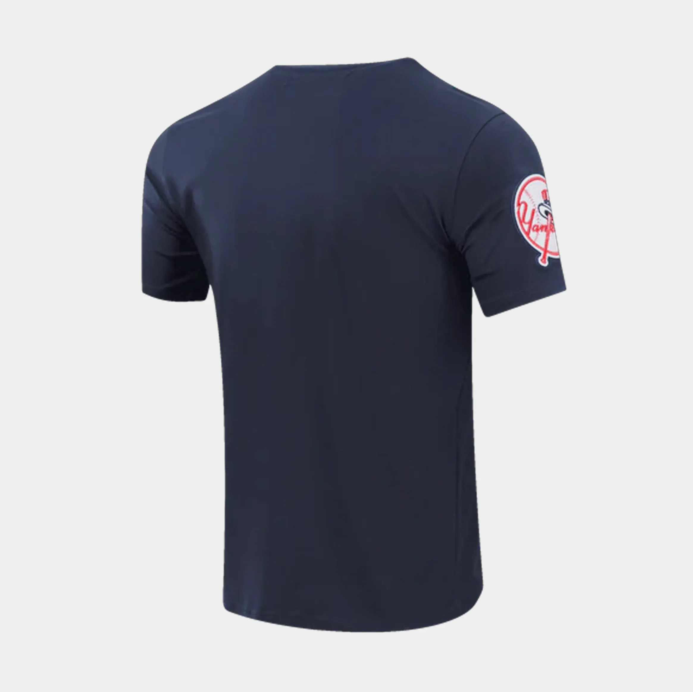 New York Yankees Classic Mens Short Sleeve Shirt (Navy/White)