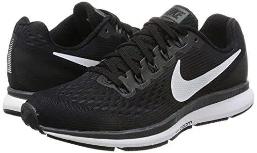 Nike Women's Air Zoom Pegasus 34 Running Shoe BLACK/WHITE-DARK GREY-ANTHRACITE 8.5