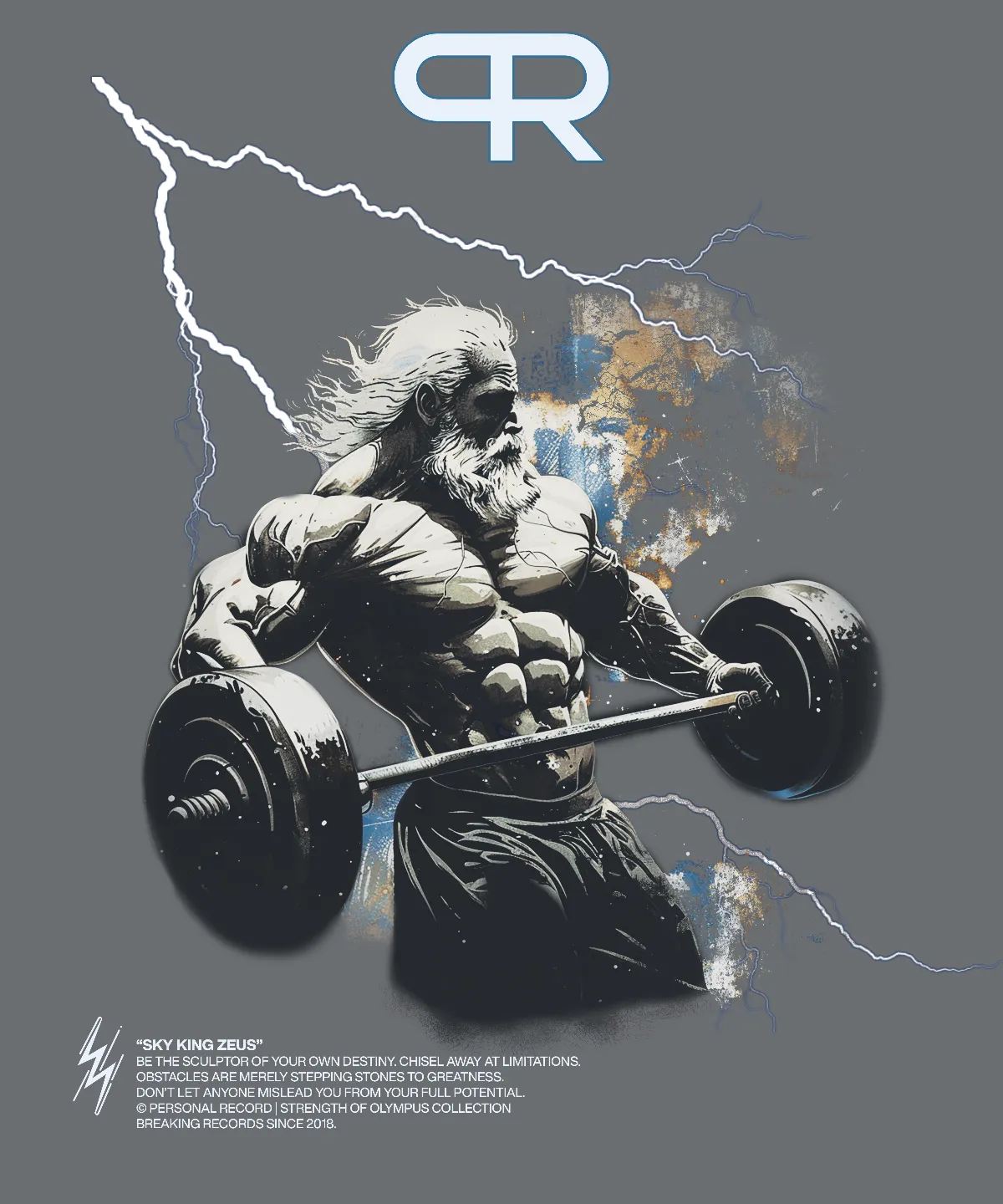 Oversize Olympus T shirts - Zeus