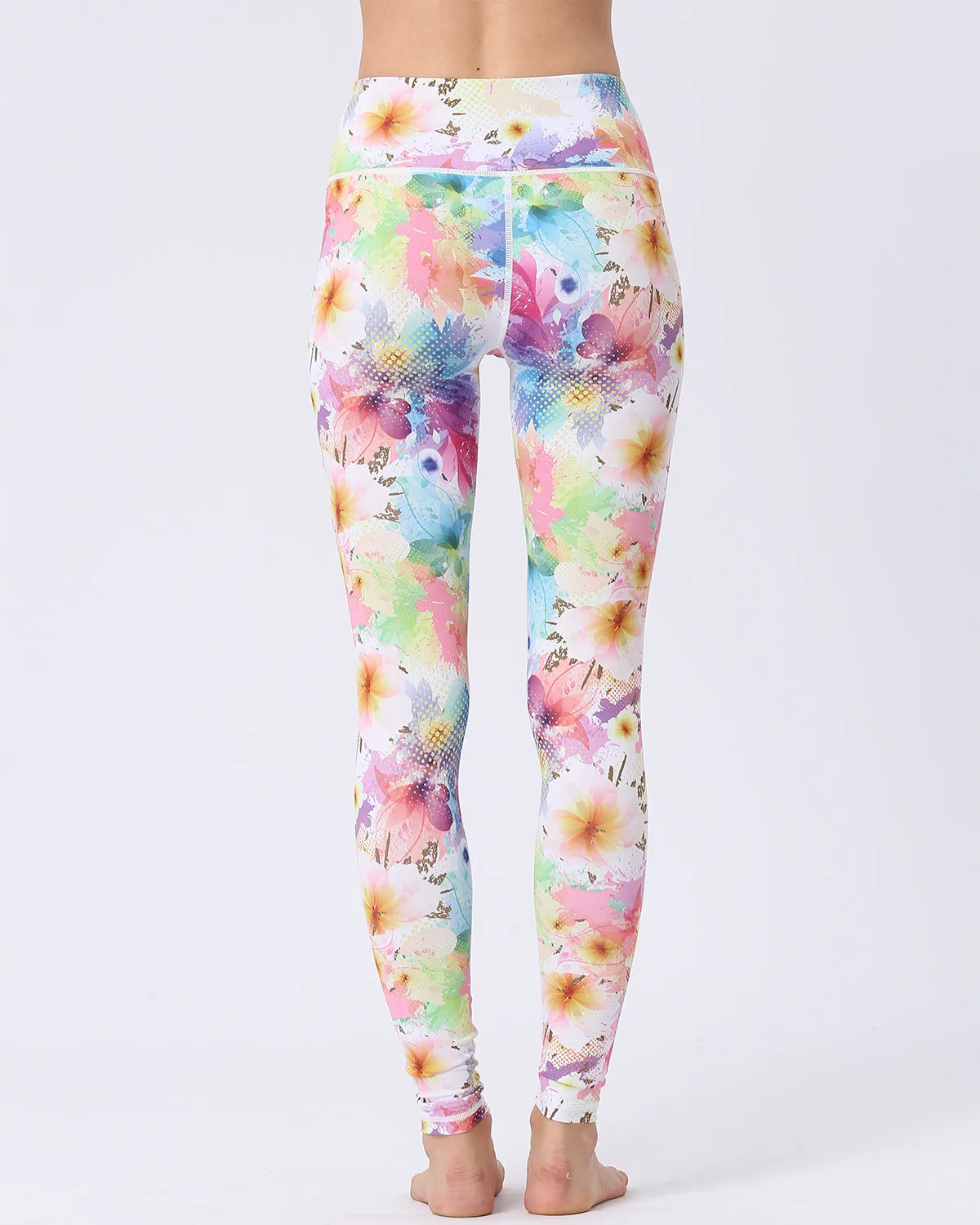 Pastel Floral Leggings