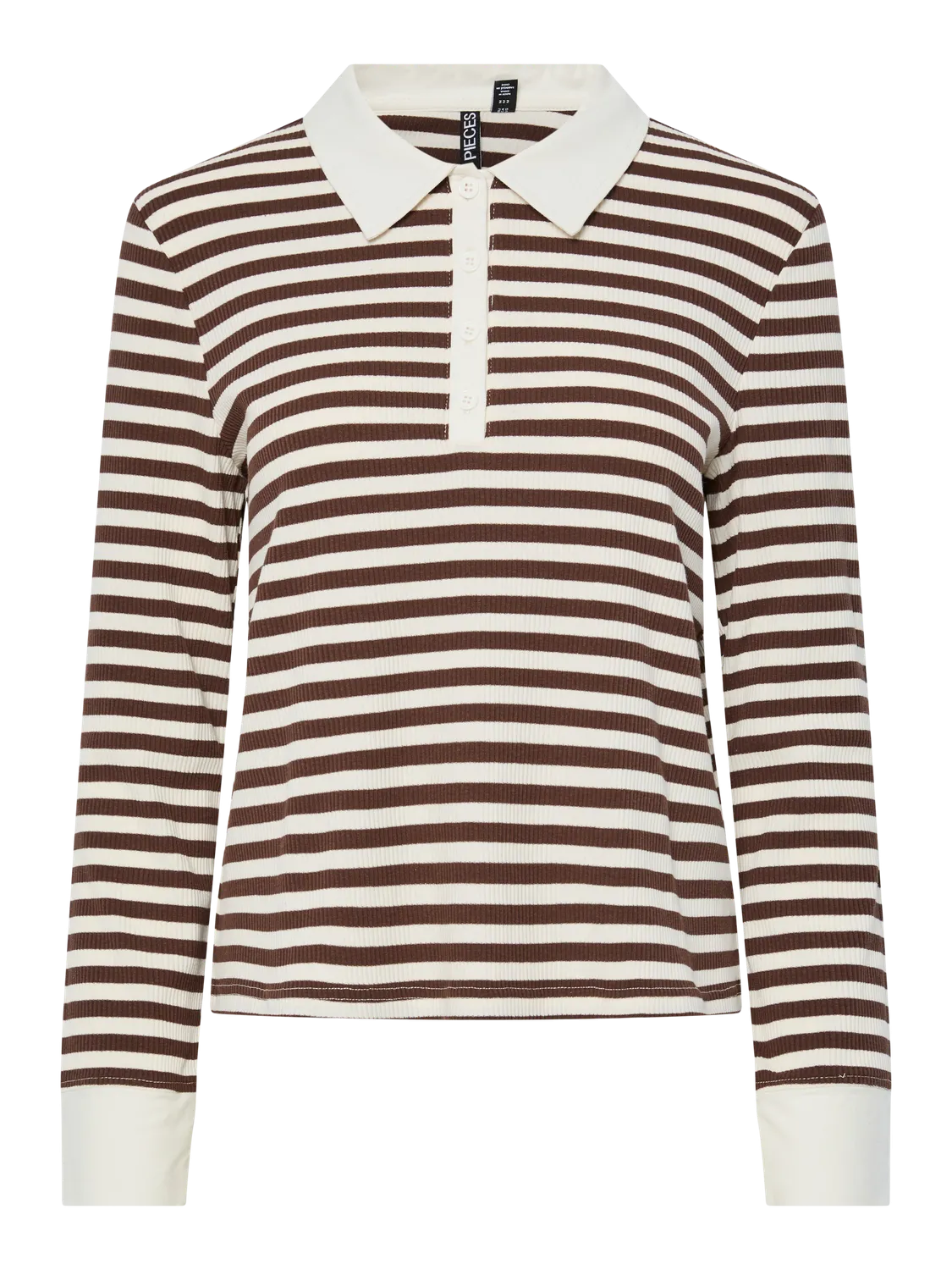 PCDONNA Polo-Shirt - Chicory Coffee