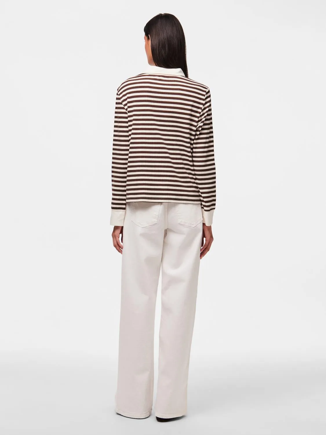 PCDONNA Polo-Shirt - Chicory Coffee