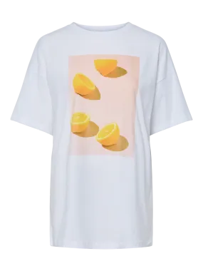 PCJULLE T-Shirt - Bright White