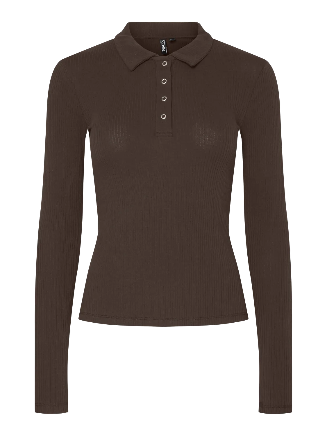 PCKITTE Polo-Shirt - Chicory Coffee