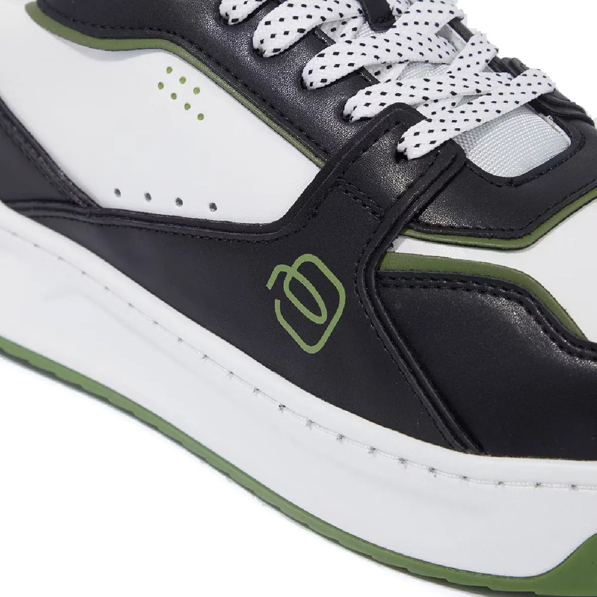 Piquadro - Sneakers in materiale riciclato Urban - SN6171UB00 - NERO/BIANCO/VERDE