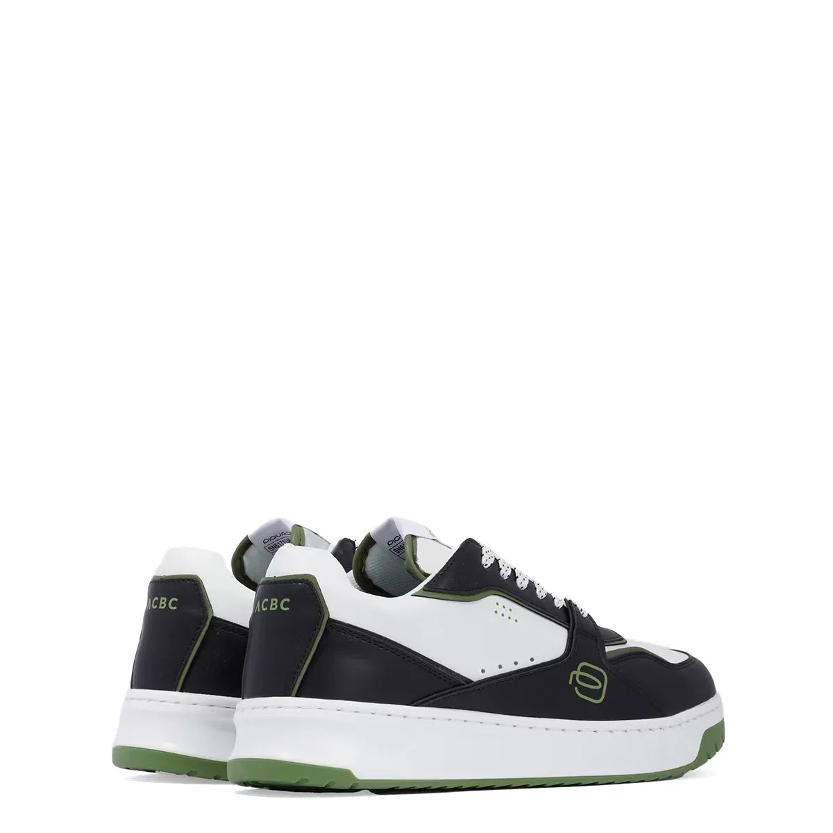 Piquadro - Sneakers in materiale riciclato Urban - SN6171UB00 - NERO/BIANCO/VERDE