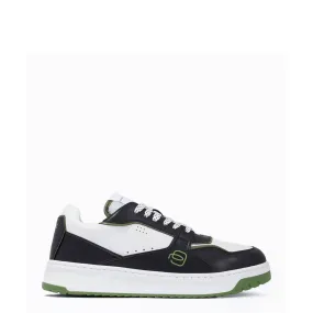Piquadro - Sneakers in materiale riciclato Urban - SN6171UB00 - NERO/BIANCO/VERDE