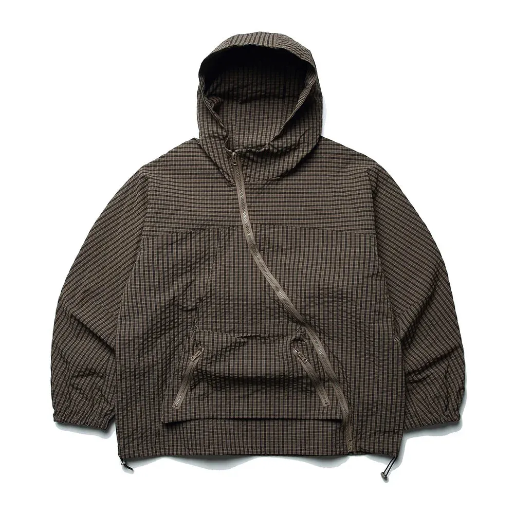 Plaid Hooded Jacket