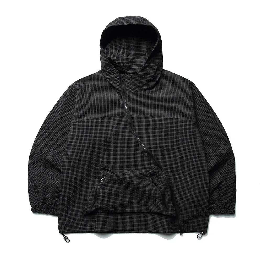 Plaid Hooded Jacket