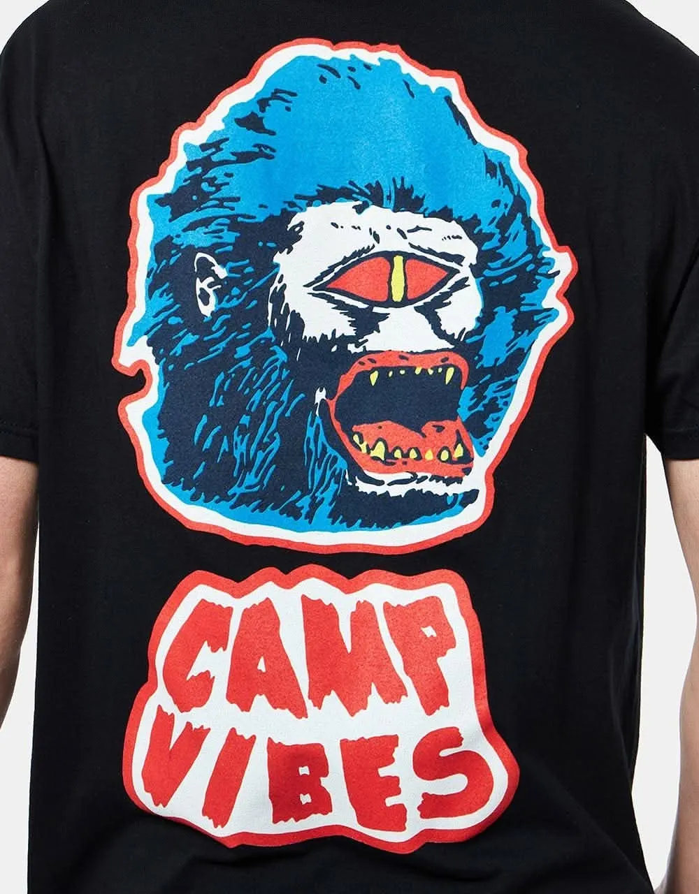 Poler Man Wolf T-Shirt - Black