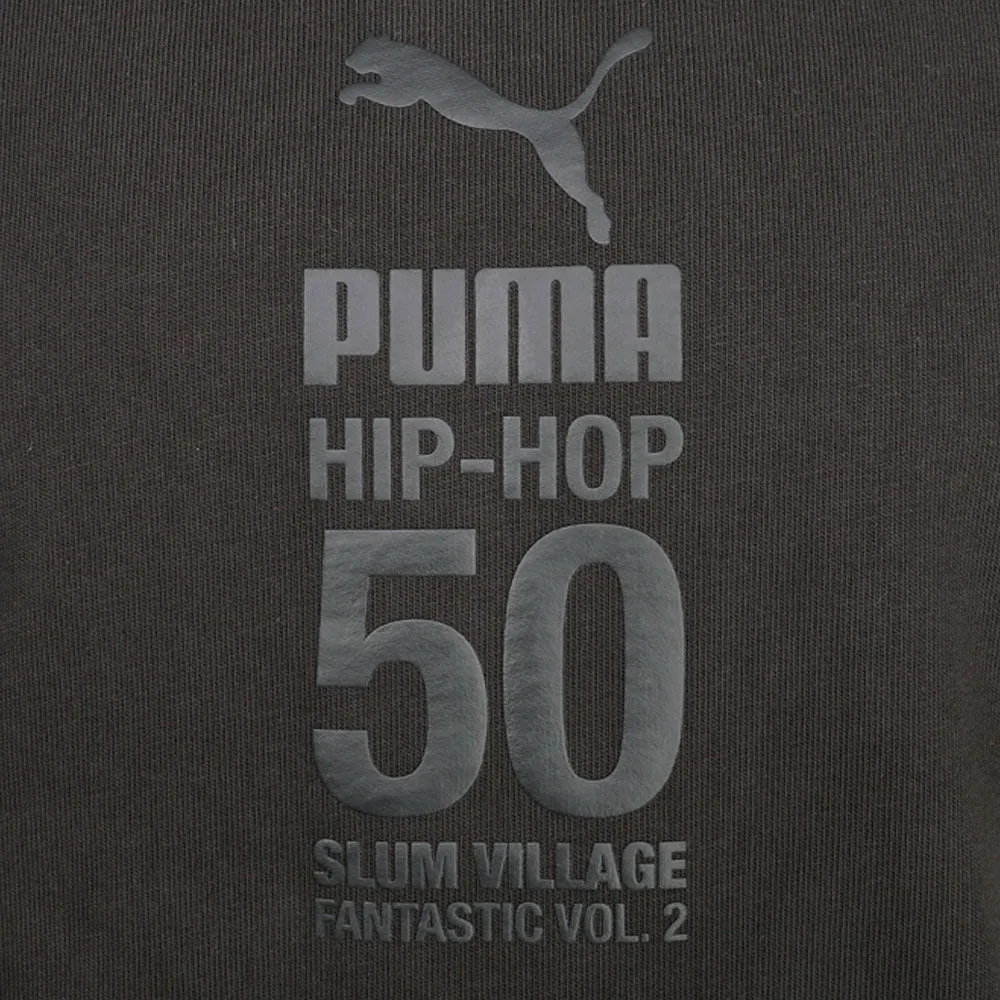 Puma X Slum Village Graphic Crew Neck Short Sleeve T-Shirt