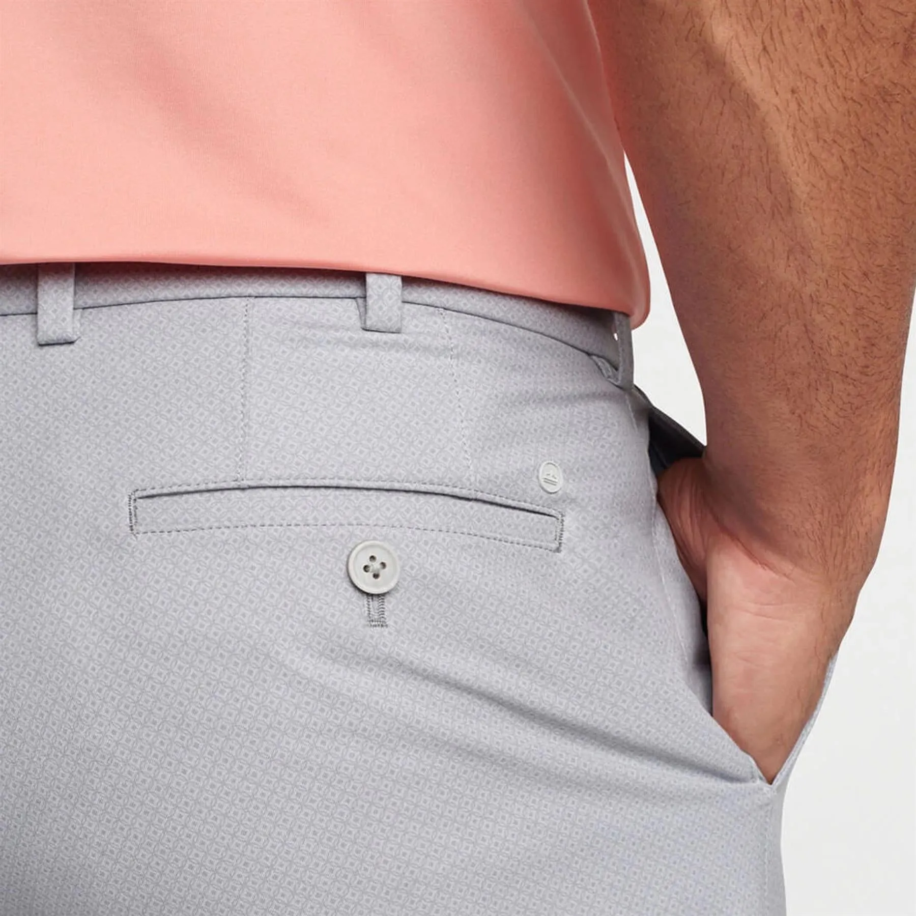 Salem Orbital Geo Performance Shorts Gale Grey - AW24