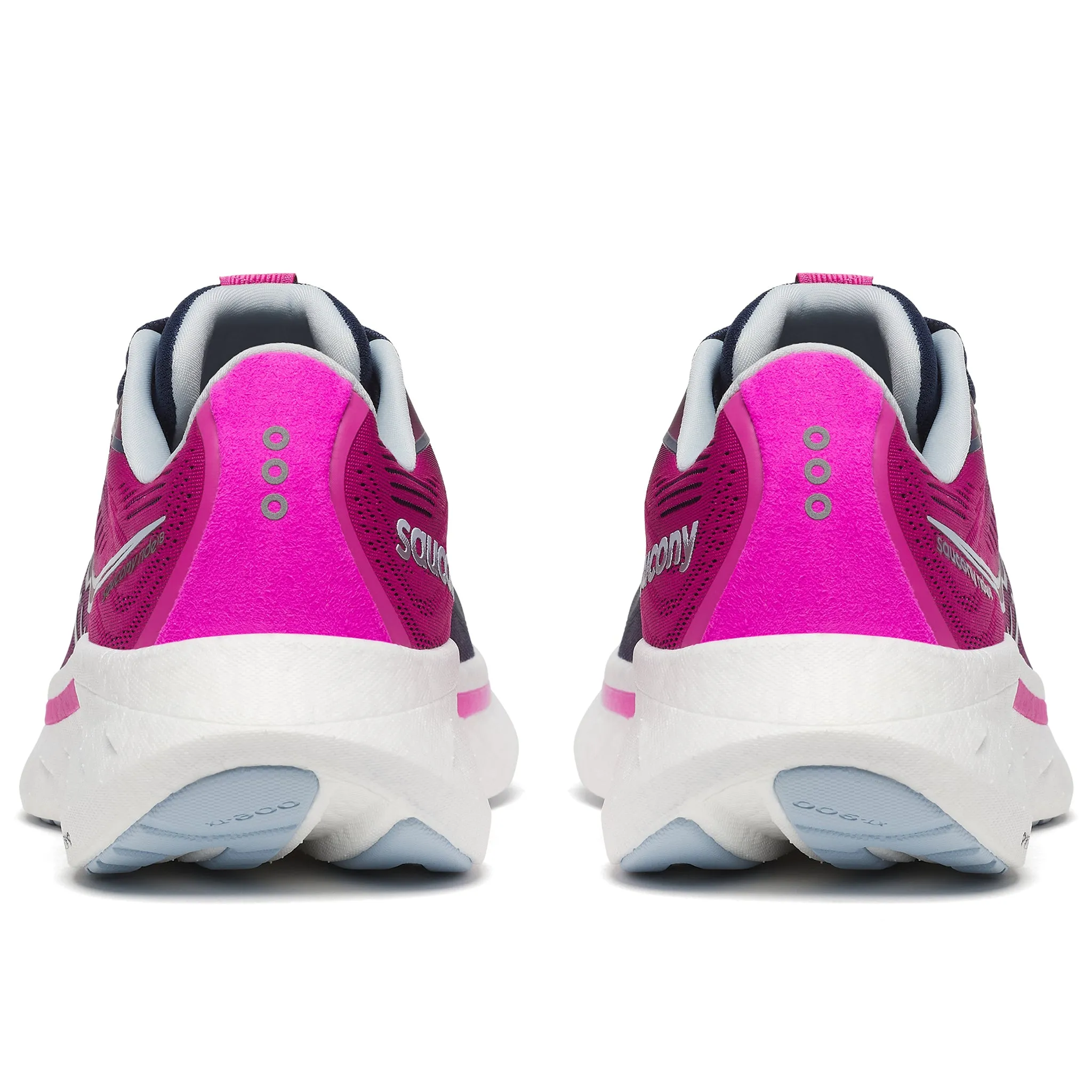 Saucony Ride 18 Women's Navy Fuchsia