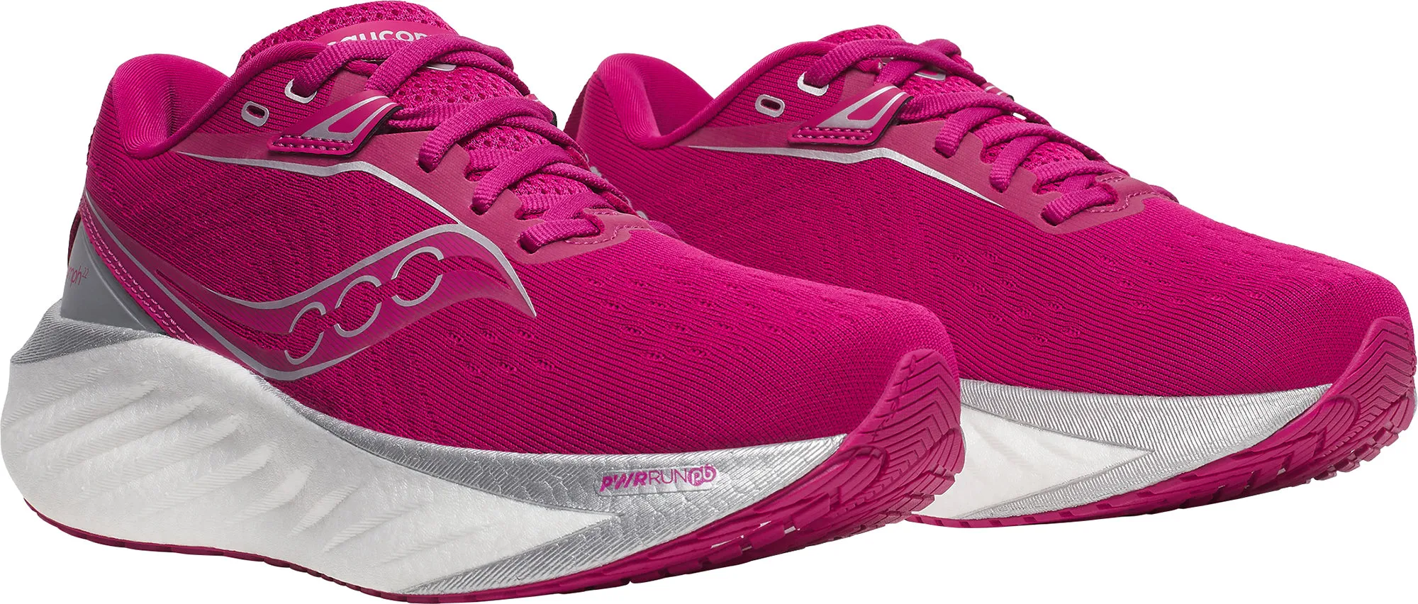 Saucony Triumph 22 Womens Running Shoes - Pink