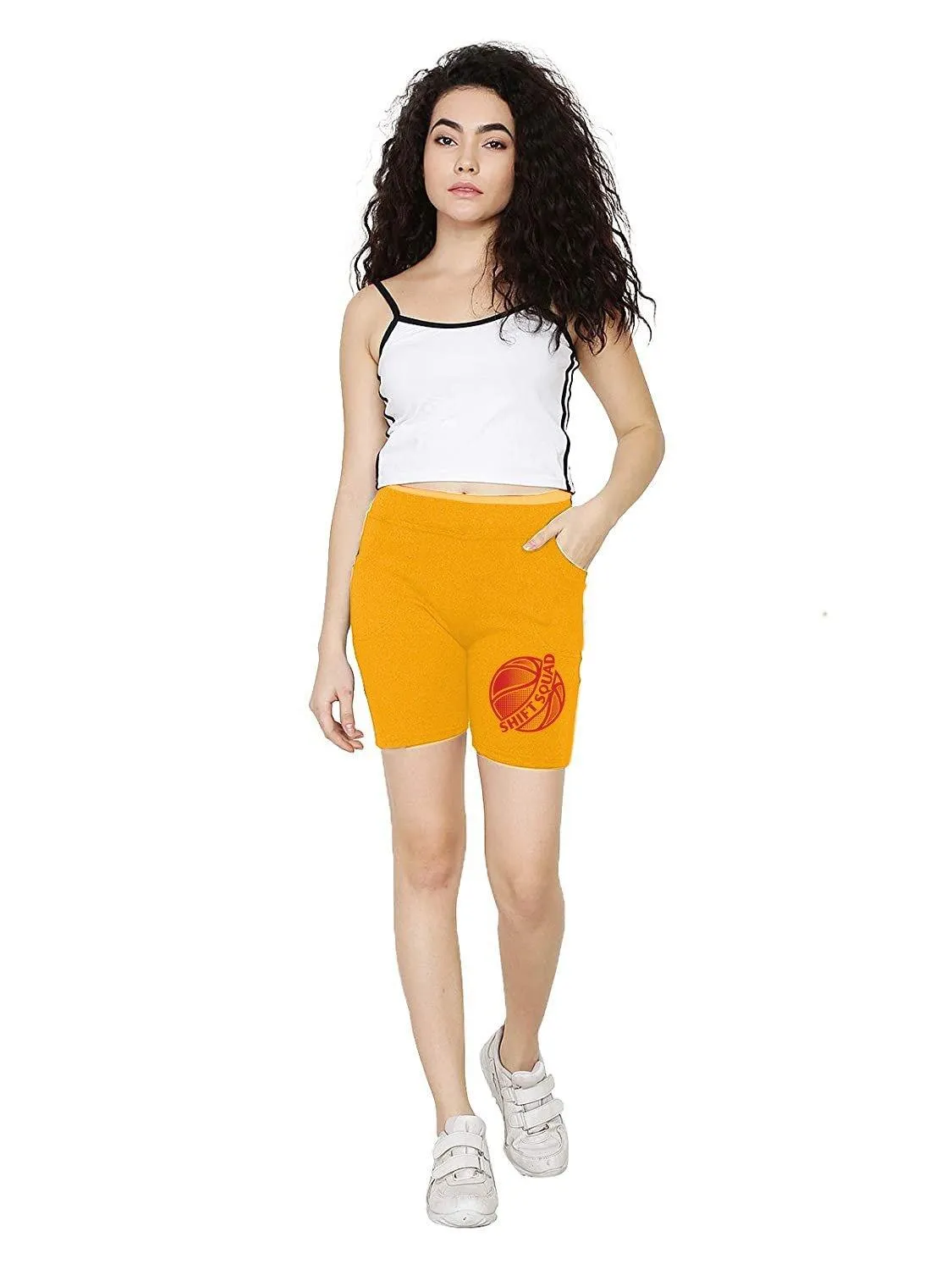 Shiftsquad Women’s Basketball Shorts – Performance Meets Comfort